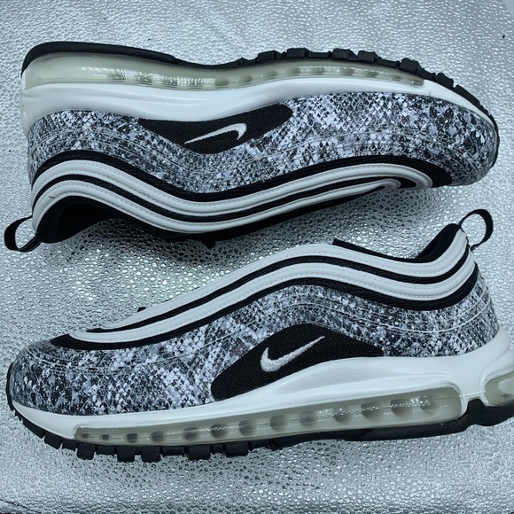 Nike Air Max 97 Cocoa Snake Black White CT1549 001 - Picture 5 of 7